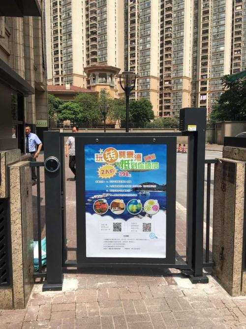 宁阳县人行通道平开门